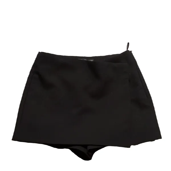 Zara Black Business Casual Skort Size Medium - Image 2