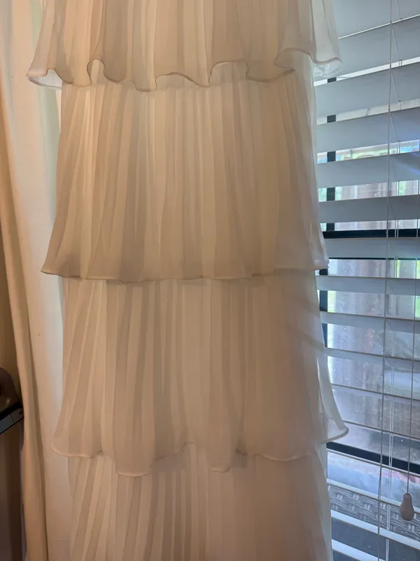 Lulus White Prom Dress - Image 7