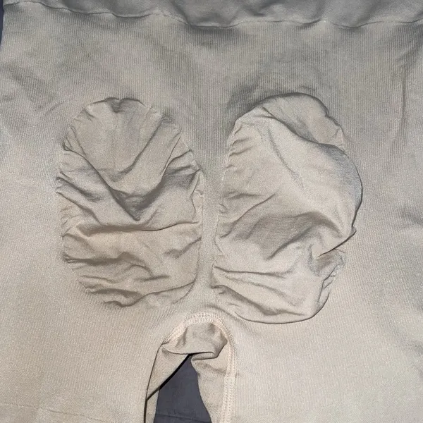 NWT MeMoi SlimMe Women's Large High Waisted Thigh Shaper Nude‎ MSM-108 $28 - Image 4