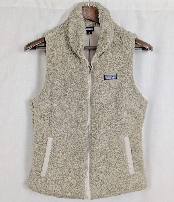 Patagonia Los Gatos Fleece Sherpa Vest Women's Small - Image 7