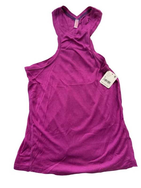 FP Movement by Free People Very Varsity Women's Ribbed Sheer Tank Top - Image 3