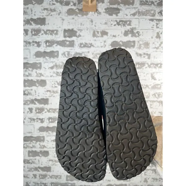 Birkenstock Birkis | black leather Arizona sandals 38 - Image 6