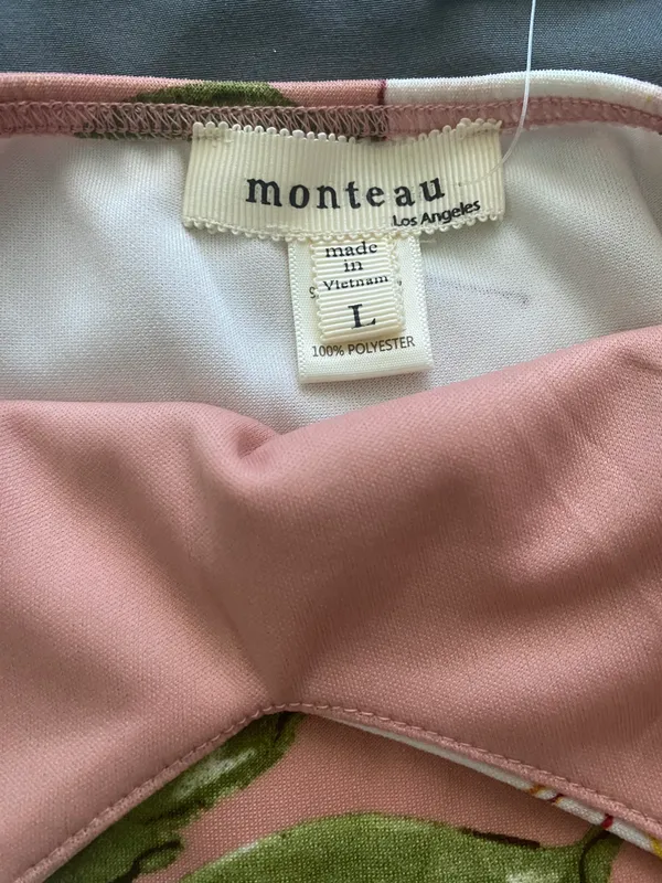 Marshalls Pink Flowery Dress - Image 3