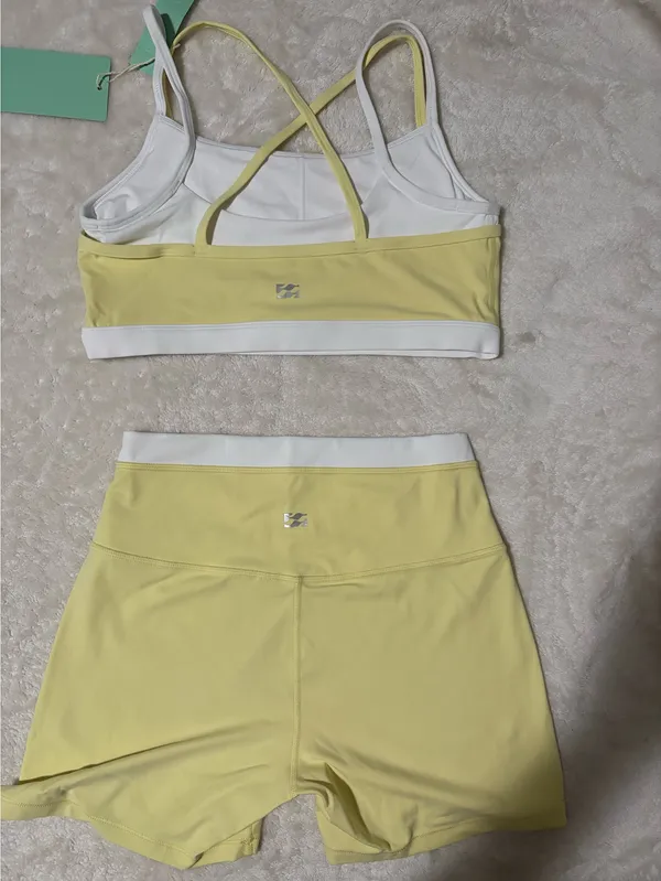 Yellow INNO MINT Workout Set Size M - Image 6