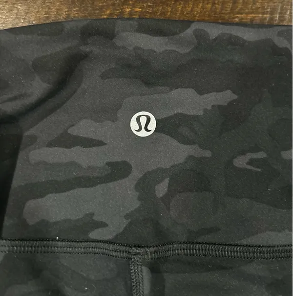 Lululemon Wunder Train High-Rise Leggings 25” Incognito Camo Multi Grey - Image 2