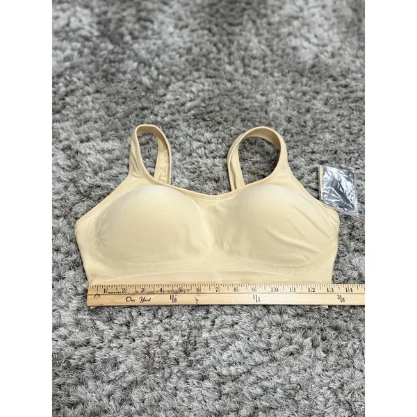 Underoutfit Style 457 Comfort Shaping Bra Size XL Beige With Bra Extender NWT - Image 8