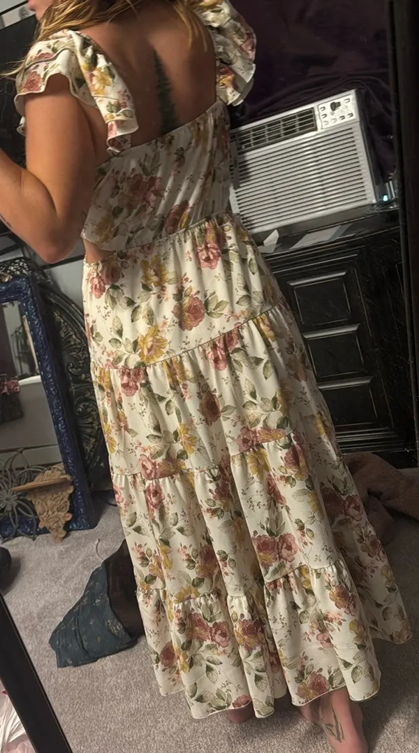Ruffle floral dress - Image 2