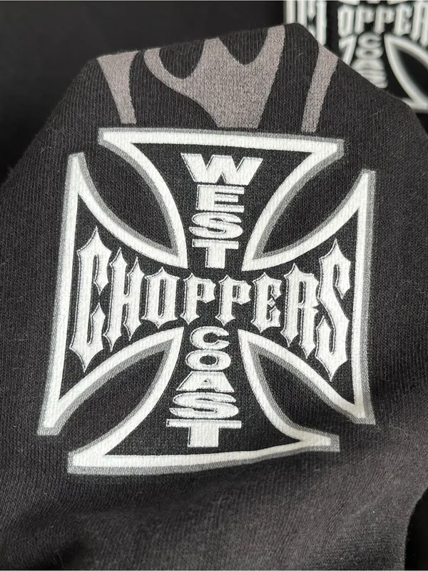 West Coast Choppers Hoodie Jessie James Y2K unisex small NWOT - Image 5