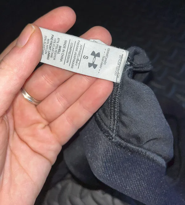 Under Armour Black Sport Bra Size Small - Image 3