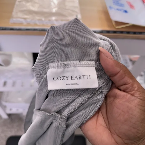 Cozy Earth‎ Women Modal Jogger Pants Large Grey Pull On Pockets Sweatpants - Image 9