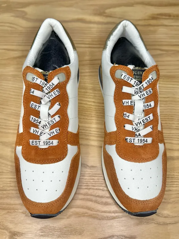 NEW Vintage Havana Valery Leopard Print and Metallic Casual Trendy Sneakers - Image 3