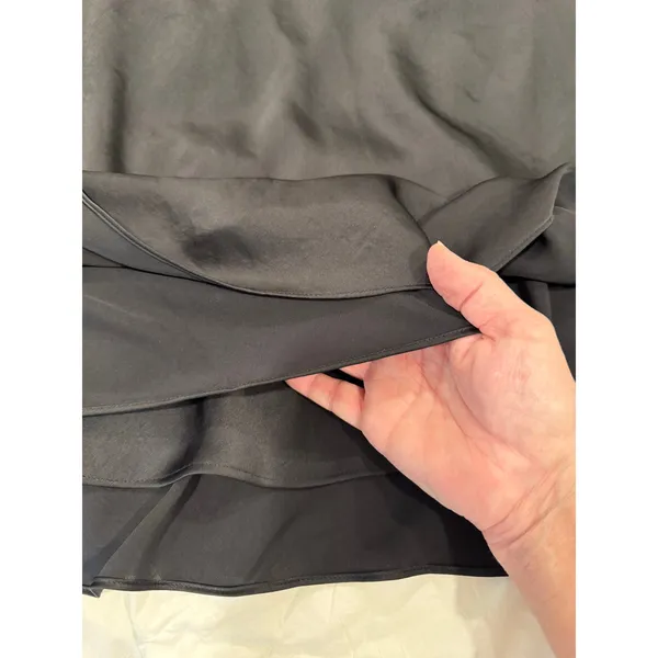 Aritzia Wilfred Bellow Cocktail Midi Dress Women's Size 12 Black bodycon - Image 8