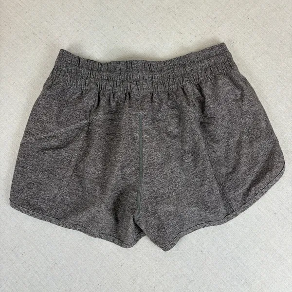 Lululemon Athletica Tracker Shorts V *4" Heather Lux Multi Black Size 10 - Image 3