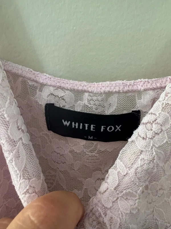 White Fox Boutique Lace Top - Image 3
