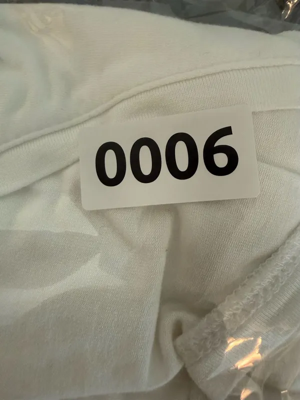 ana A New Approach Women's White V-Neck Tunic with Tie-Sleeve Details‎ Size LT - Image 7