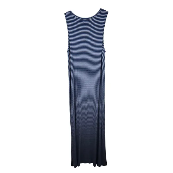 NWT GAP Women Striped Sleeveless Maxi Dress Size M‎ Blue White Tank Style - Image 4
