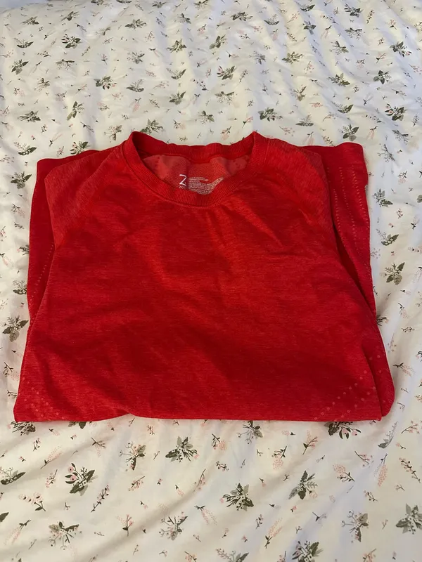 Z By Zella red workout top - Image 3