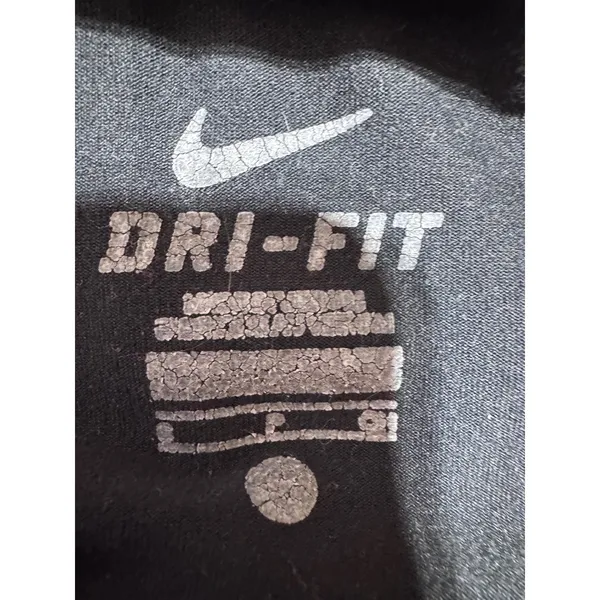 Nike Small Black 1/4 Zip Top Women's NDSU‎ Bison Dri-Fit Training - Image 7