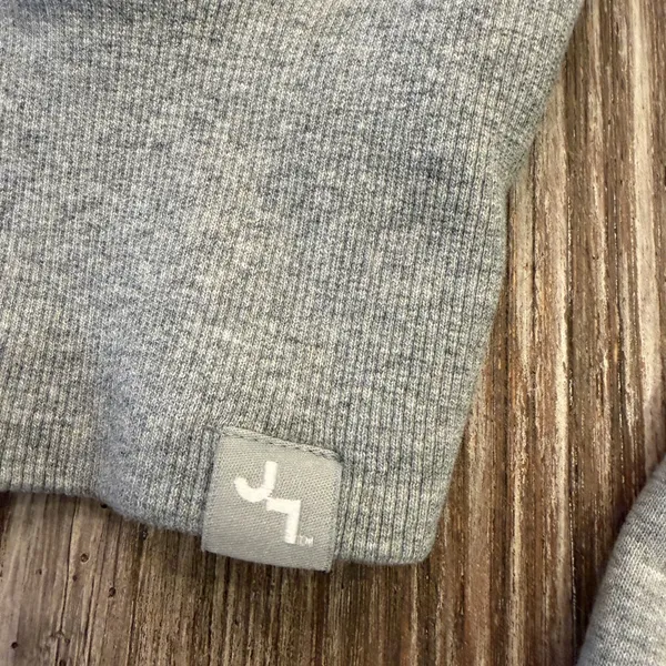 JoyLab Cropped Light Gray Zip-Up Hoodie, Size Small - Image 5