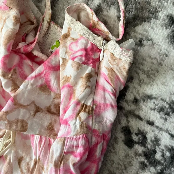 Free People Floral Halter Dress - Image 5