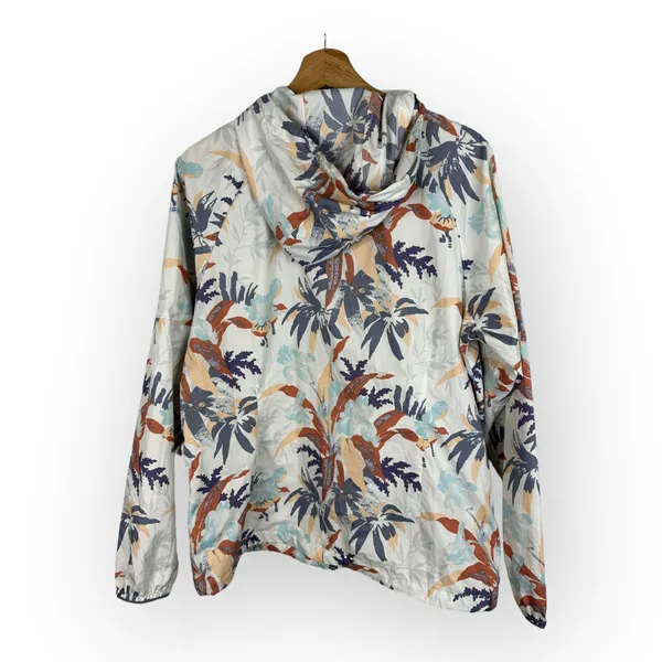 Columbia Womens size Large Side Hill Magnolia Floral Printed Windbreaker Jacket - Image 3