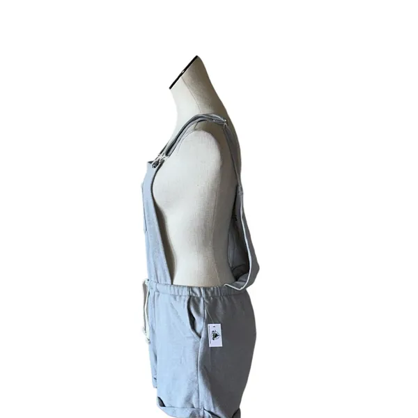 NWT DISNEY Dose of Disney Relaxed Sweat knit Shortalls Bib Overalls - Image 5