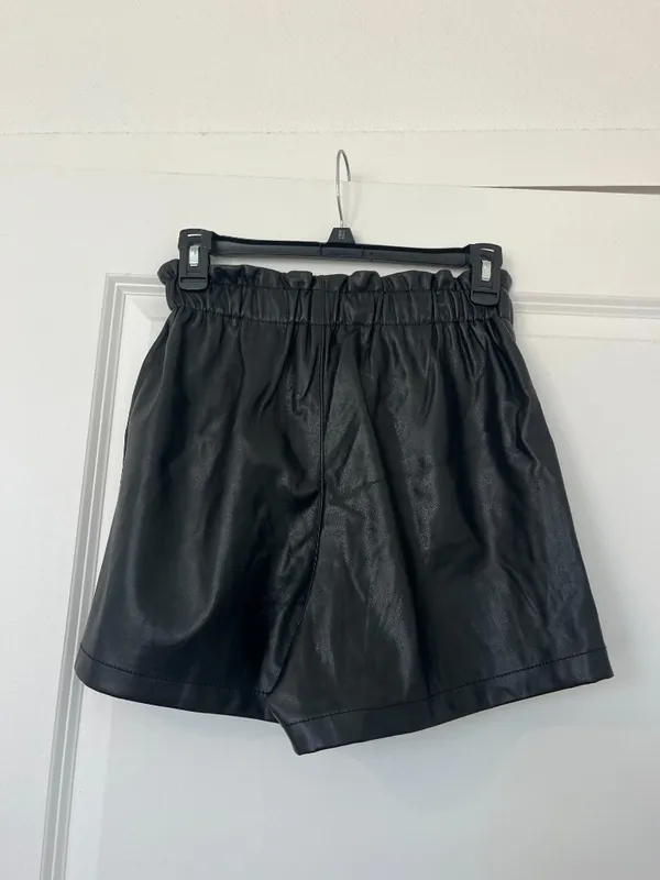 Steve Madden Leather Shorts - Image 3