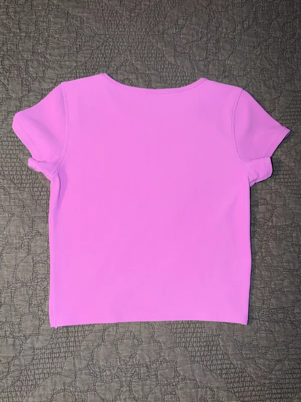 Move Theology Workout Top-Purple Women’s Size-M - Image 3