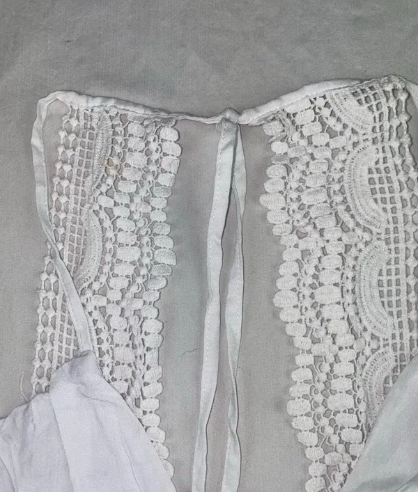 NEW Lace dress White Size XS - Image 9