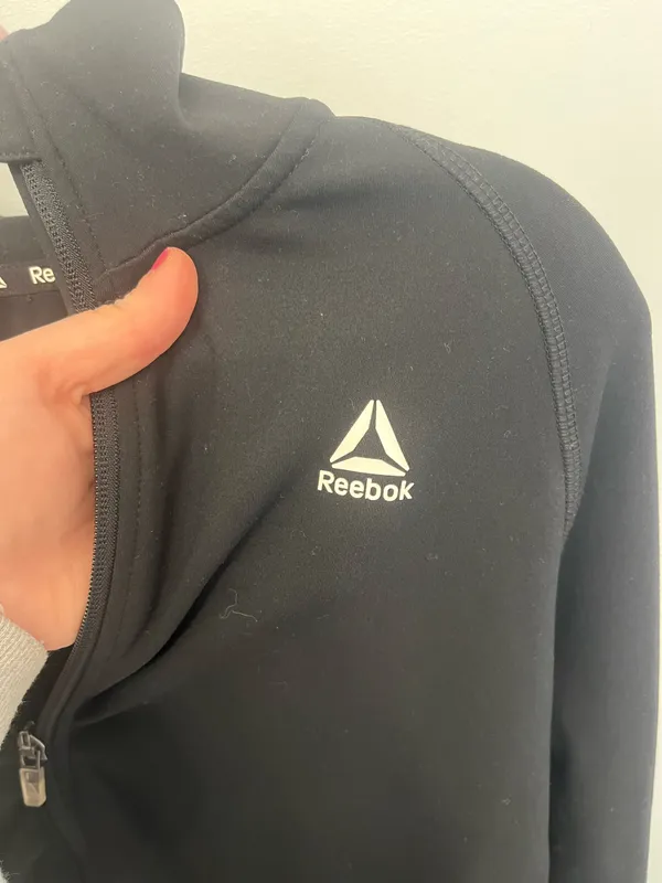 Reebok Zip-Up Jacket Black - Image 3