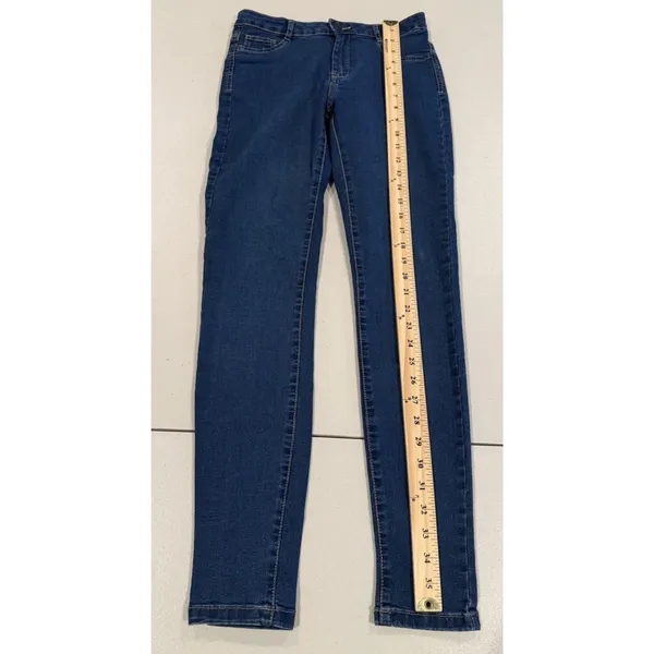 Denim Pimkie Skinny Jeans Womens 26" Stretch Minimal Work Travel Vacation - Image 5