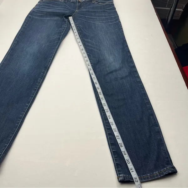Kut From the Kloth Diana Skinny Women SZ 8 Blue Denim‎ Jean Five Pockets - Image 7