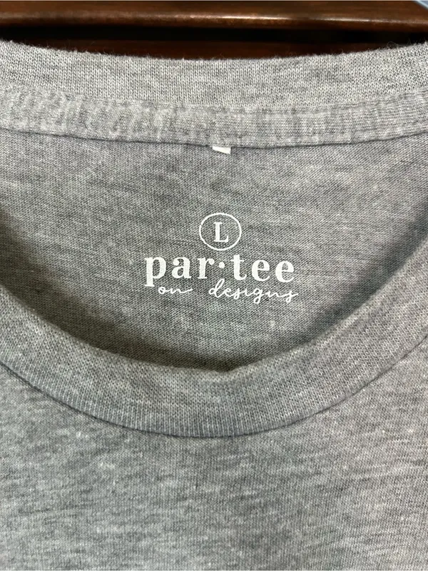 Gray Graphic Christmas Cheer T-Shirt - Image 2