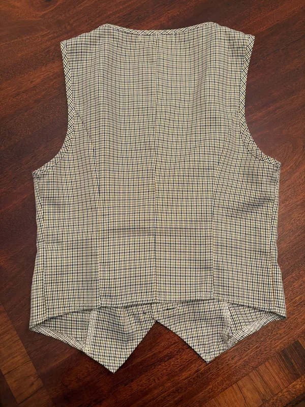Plaid vest Multiple Size XS - Image 2