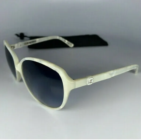 Von Zipper White Marble Sunglasses- Vintage Early 2000s - Image 3