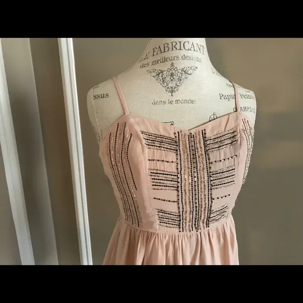 American Eagle Embellished Cut Out Dress Sz 0 - Image 4