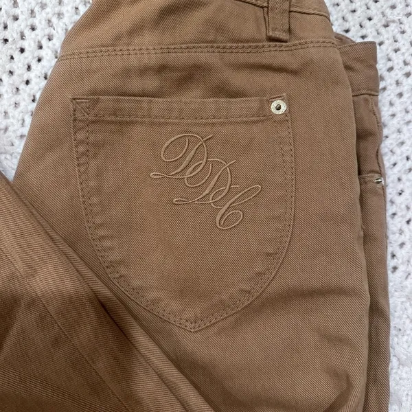 DSQUARED2 Brown Chinos Casual Wear women’s size 40 made in ITALY - Image 4