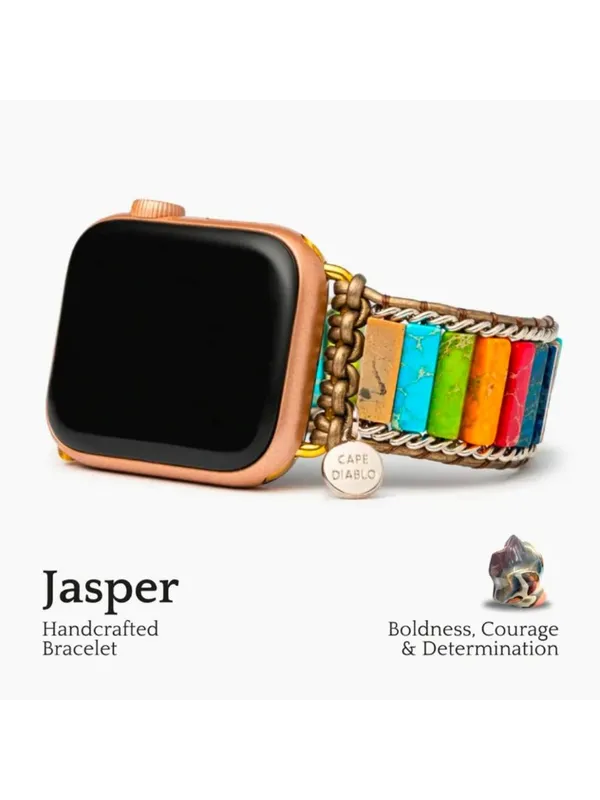 Cape Diablo Genuine Stone Handmade Apple Watch Band NWT - Image 5