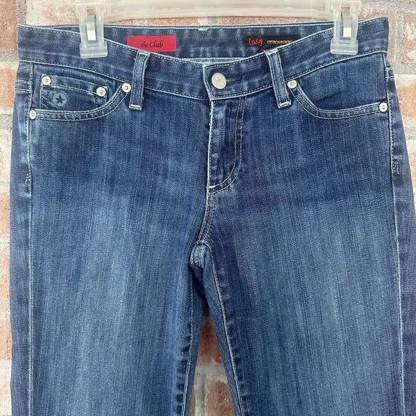 AG Adriano Goldschmied Entourage The Club Flare Jeans Size 27 - Image 3