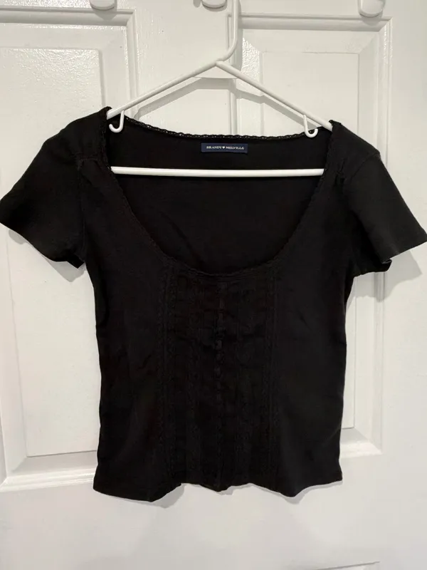 Giselle Lace Top Brandy Melville - Image 3