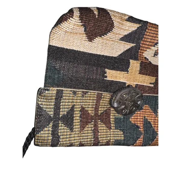 Kokopelli‎ Tapestry Crossbody Purse Bag Southwestern Geometric Western Aztec - Image 3