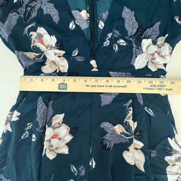 ASTR The Label M Romantic Floral V-Neck Romper Playful Boho Wedding Guest Whimsy - Image 6