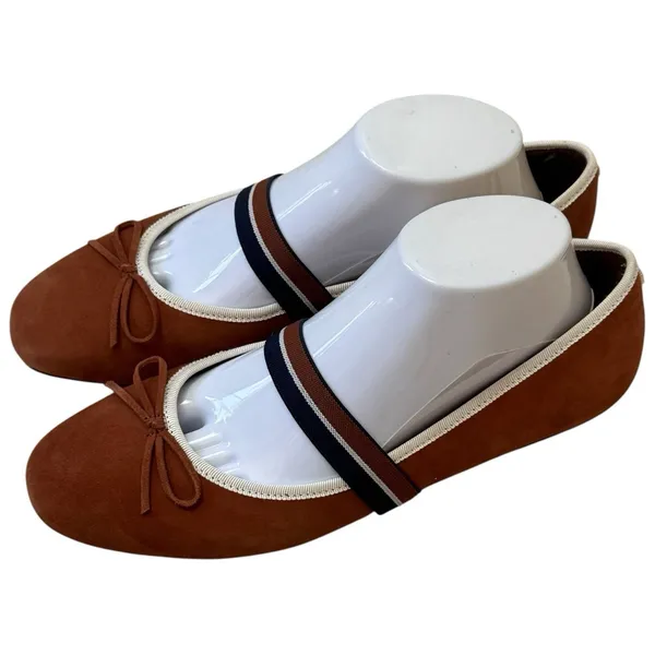 Birdies Hummingbird Flats Brown Mary Jane‎ Strap Ballet Flats Preppy Comfort 9.5 - Image 3