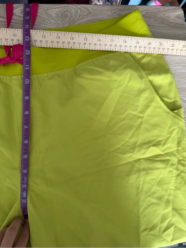 Figs 3XL Tall NEW Zamora Scrub Joggers Neon Yellow Doctor Nurse Dentist - Image 6