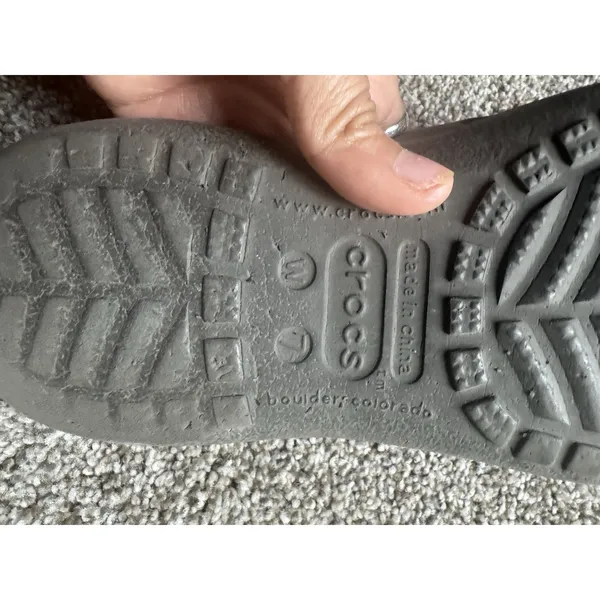 Crocs Audrey Hallmark Brown‎ Womens 7 - Image 4