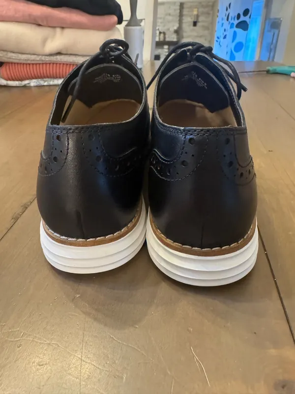 Cole Haan Women's ØriginalGrand Wingtip Oxfords Size 8.5 Black - Image 8