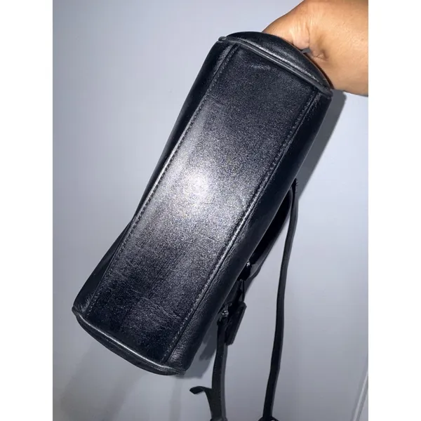 COACH Legacy Leather Mini Tanner Black Crossbody Tote Bag 48894 1‎ - Image 4