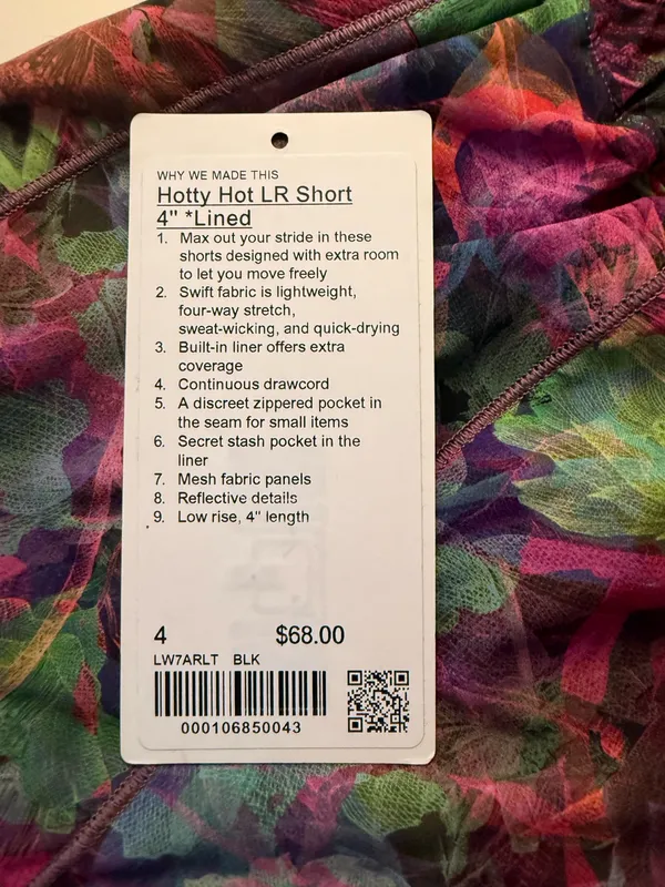 Lululemon Hotty Hot Shorts 4"  - Image 5