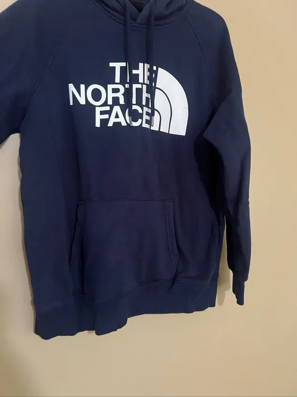 The North Face Blue Hoodie Womans Size Medium - Image 3