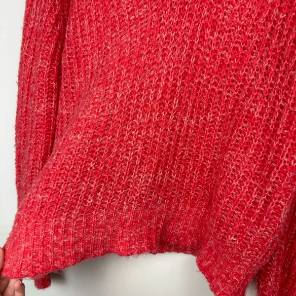 Anthropologie Honore Ribbed Knit Pullover Sweater Sz Medium Wool Blend - Image 10